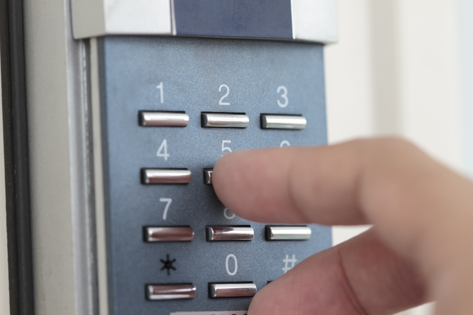 1333866-opening-the-door-with-number-combination